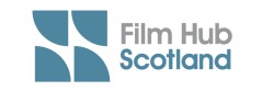 Film Hub Scotland logo in teal and grey 